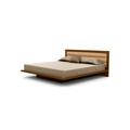 Copeland Furniture Moduluxe Solid Wood Platform Bed Wood and /Upholstered/Microfiber/Microsuede in Brown | 29 H x 82 W x 86 D in | Wayfair