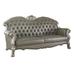 Lark Manor™ Caruthers 93" Faux Leather Rolled Arm Sofa Faux Leather in Gray | 47 H x 96 W x 44 D in | Wayfair 302553E48A0E4CB9A4B63357DDE3C26D