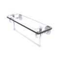 Everly Quinn Jarrell Gallery Glass Wall Shelf Glass in White | 5.5 H x 16 W x 6.8 D in | Wayfair FFC6695BD5724CDDB16208EC7575F97E