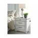 Kelly Clarkson Home Henri 3 - Drawer Nightstand in White Wood in Brown/White | 27.75 H x 28 W x 17 D in | Wayfair 6DE4F7A4B1EB4976AB7F30B503AB2C83