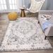 White 24 x 0.31 in Area Rug - Kelly Clarkson Home Hector Performance Oriental Gray/Ivory/Black Indoor Rug Polypropylene | 24 W x 0.31 D in | Wayfair