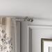 Kelly Clarkson Home Remi Corner Window Double Curtain Rod & Hardware Set in Gray | 48 H x 84 W x 6.38 D in | Wayfair