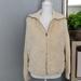 Anthropologie Jackets & Coats | Anthropologie White Faux Fur Sweater Jacket | Color: Cream | Size: M