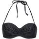 PROTEST MM MIGHTY BCUP Bandeau Bikini top, Größe XS in Schwarz