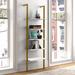 Mercury Row® Bontang 72" H x 24" W Steel Ladder Bookcase in Yellow | 72 H x 24 W x 12 D in | Wayfair 5DFDE5E1402C4CB083716133D2063AFC