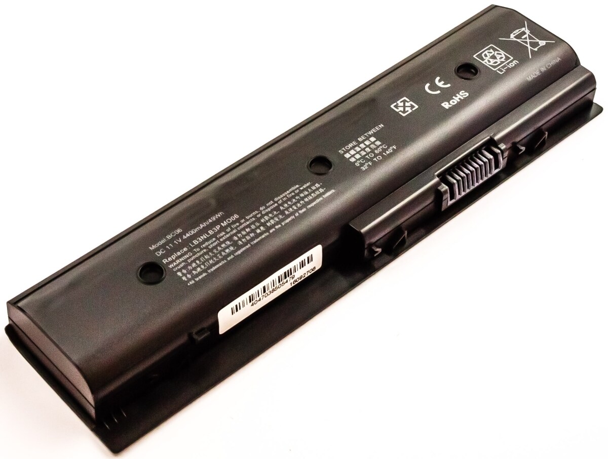 AGI Akku für Hewlett-Packard Pavilion DV7-7037EZ (B1K4 Li-Ion 10,8 Volt 4400 mAh schwarz Image
