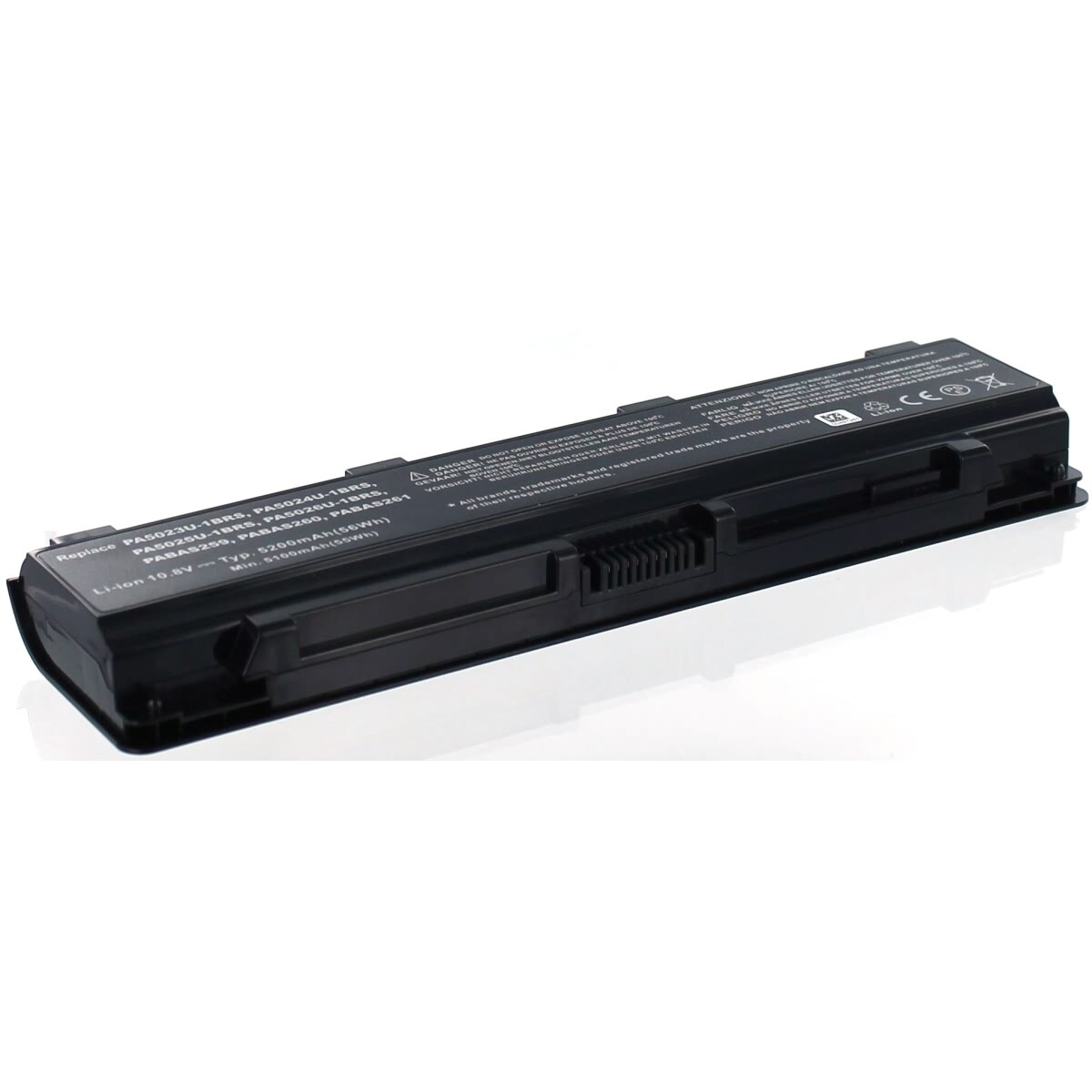 AGI Akku für Toshiba Satellite C75-A-10W Li-Ion 10,8 Volt 4400 mAh schwarz Image