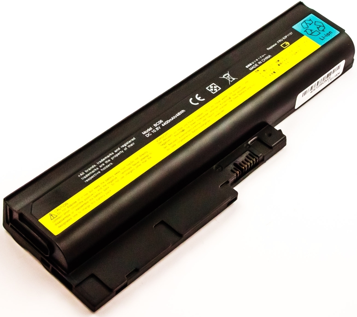 AGI Akku für Lenovo ThinkPad T500 (2247) Li-Ion 10,8 Volt 4400 mAh schwarz Image