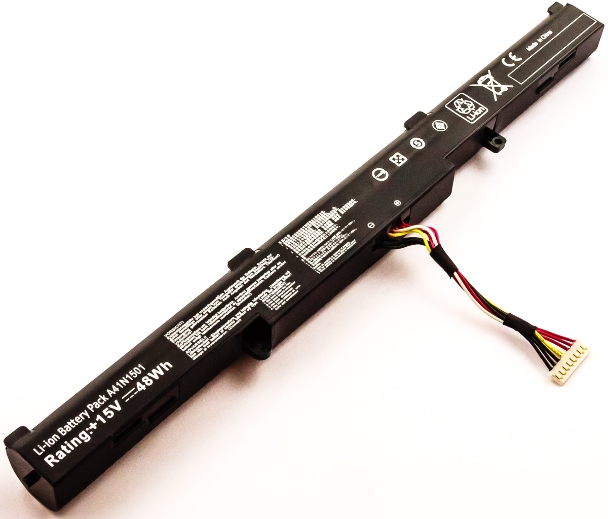 AGI Akku für Asus Vivobook Pro N752VX-GC131 Li-Ion 15 Volt 3200 mAh schwarz Image