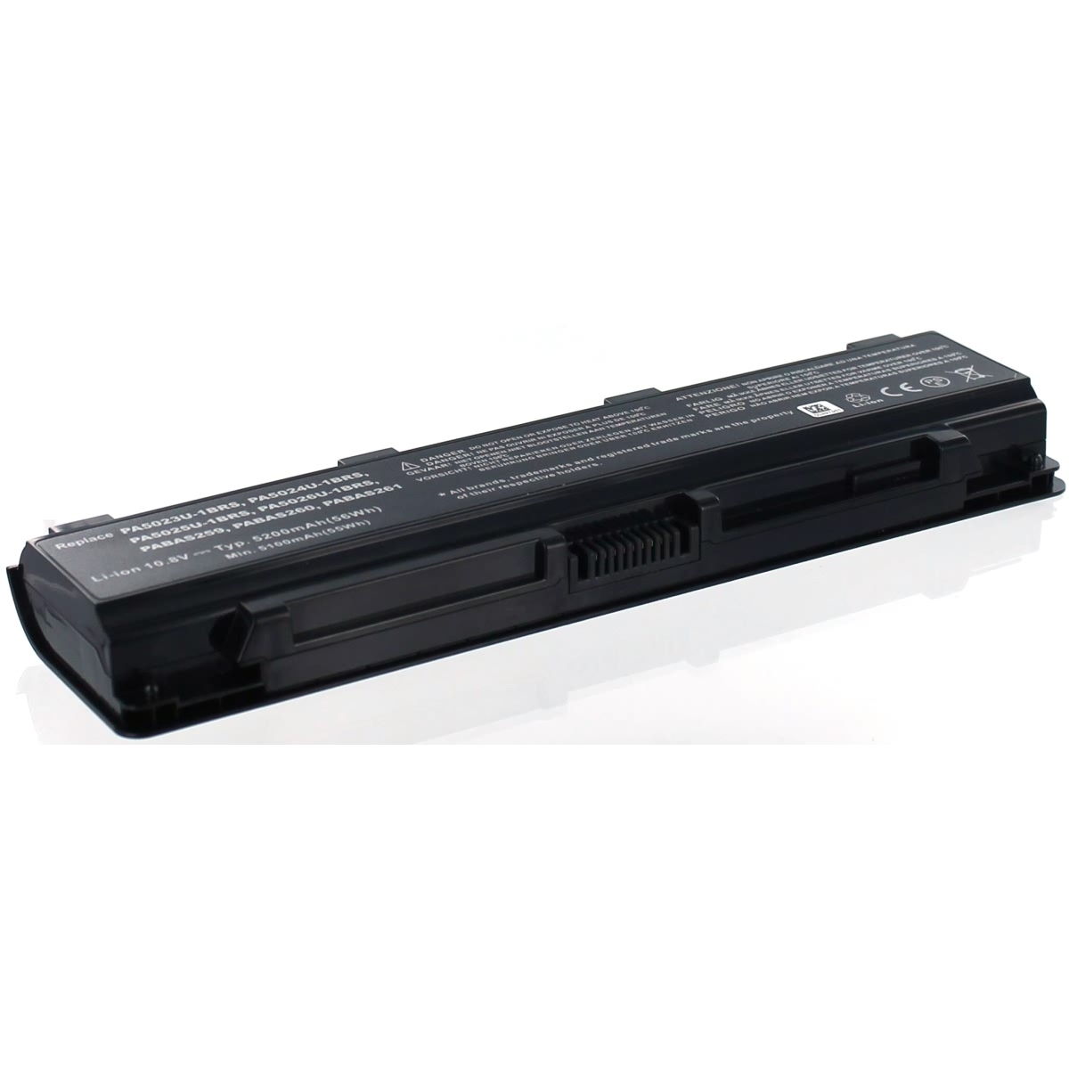 AGI Akku für Toshiba Satellite C75-A-154 Li-Ion 10,8 Volt 4400 mAh schwarz Image