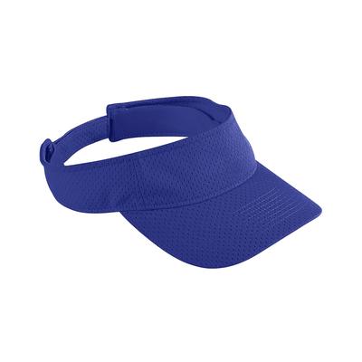 Augusta Sportswear 6228 Youth Athletic Mesh Visor in Purple | Polyester