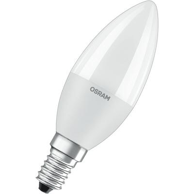 Led Lampe mit E14 Sockel, Warmweiss (2700K), Kerzenform, 7.5W, Ersatz für 60W-Glühbirne, matt, led