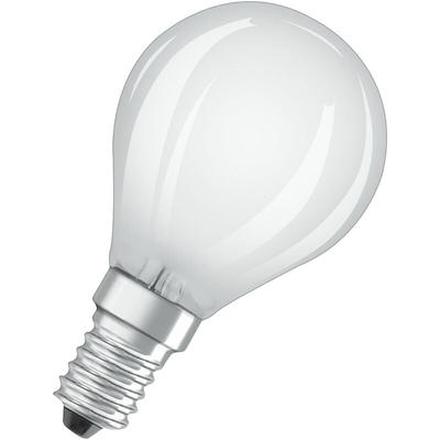 Filament led Lampe mit E14 Sockel, Kaltweiss (4000K), Tropfenform, 4W, Ersatz für 40W-Glühbirne, Image