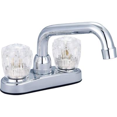 Banner Laundry Sink Faucet with Acrylic Handles - Chrome 191