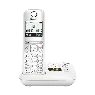Gigaset Schnurloses Telefon mit Anrufbeantworter »A690A« weiß weiß Image