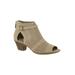 Women's Carrigan Booties by Easy Street® in Sand (Size 11 M)