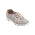 Extra Wide Width Women's CV Sport Tory Slip On Sneaker by Comfortview in Multi Taupe (Size 8 1/2 WW)