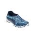 Wide Width Women's CV Sport Tory Slip On Sneaker by Comfortview in Blue (Size 10 W)