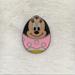 Disney Other | 3/&20! Disney Minnie Mouse Easter Enamel Pin | Color: Pink/White | Size: Os