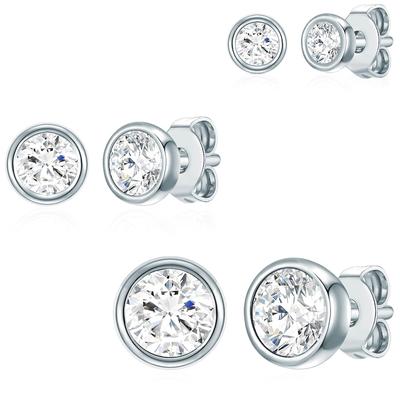 Rafaela Donata Schmuckset Rosévergoldet mit Kristallen von Swarovski® 4,2 - 6,6 mm Damen