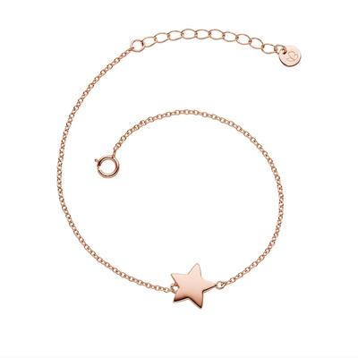 Glanzstücke München - Armband Stern Sterling Silber in Roségold Armbänder & Armreife Damen