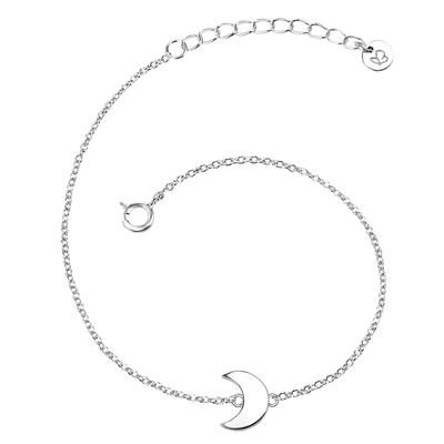 Glanzstücke München - Armband Mond Sterling Silber in Silber Armbänder & Armreife 1 ct Damen