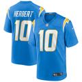 Men's Nike Justin Herbert Powder Blue Los Angeles Chargers Player Game Jersey