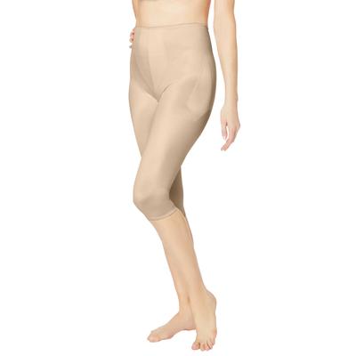 Plus Size Women's Rago® Light Control Capri Pant Liner 920 by Rago in Beige (Size 4XL) Slip