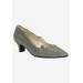 Women's Idenah Pump by J. Renee in Pewter Glitter (Size 8 M)