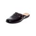 Extra Wide Width Women's The McKenna Mule by Comfortview in Black (Size 7 1/2 WW)