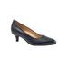 Wide Width Women's Kiera Pumps by Trotters® in Navy (Size 7 1/2 W)