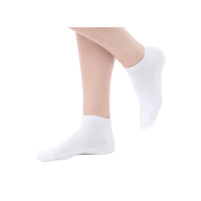 Plus Size Women's Ankle Socks by Comfort Choice in White Pack (Size 1X) Tights