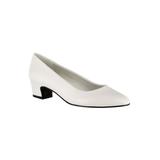 Women's Prim Pump by Easy Street® in White (Size 10 M)