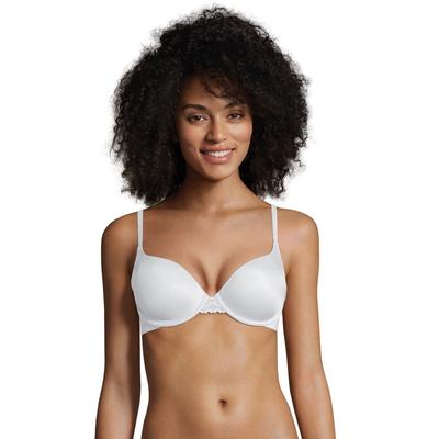 Plus Size Women's Love The Lift® DreamWire® Push Up Underwire Bra DM0066 by Maidenform in White (Size 34 B)