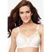 Plus Size Women's Flower Bra 180 by Bali in White (Size 38 C)