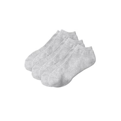 Plus Size Women's Ankle Socks by Comfort Choice in Heather Grey (Size 1X) Tights