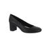 Extra Wide Width Women's Proper Pumps by Easy Street® in Black (Size 7 1/2 WW)