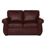 Palliser Furniture Borrego 62" Leather Match Rolled Arm Loveseat Leather Match | 36 H x 62 W x 37 D in | Wayfair 77890-03-1BSA01