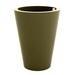 Vondom Cono Resin Pot Planter Plastic in Brown | 47.25 H x 23.5 W x 23.5 D in | Wayfair 40560RF-KHAKI