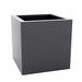 Vondom Cubo Self Watering Resin Pot Planter Resin/Plastic in Gray | 19.75 H x 19.75 W x 19.75 D in | Wayfair 41350F-ANTHRACITE