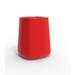 Vondom Ulm Self-Watering Pot Planter Resin/Plastic in Red | 23.5 H x 26.75 W x 26.75 D in | Wayfair 42211F-RED