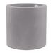 Vondom Cilindro Resin Pot Planter Resin/Plastic in Gray | 15.75 H x 15.75 W x 15.75 D in | Wayfair 40340R-STEEL