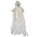 The Holiday Aisle® Skeleton Reaper Lighted Display Plastic in White | 70 H x 38 W x 5 D in | Wayfair 81AA40DF62CF46B99C6C00FC8985F58E