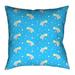 Latitude Run® Avicia Throw Pillow Polyester/Polyfill blend in Blue | 14 H x 14 W x 3 D in | Wayfair D9A727344052404A98604AEB9DDFDE31