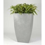 Orren Ellis Giffard Plastic Pot Planter Metal in White | 32 H x 19 W x 19 D in | Wayfair 934D737236FC4F56AEA5AFE9ED3A5282