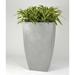 Orren Ellis Giffard Plastic Pot Planter Metal in Gray | 32 H x 19 W x 19 D in | Wayfair 81901E026A534557847A25F0ABA21340