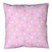 East Urban Home Cupcake Throw Pillow Polyester/Polyfill blend in Pink/White | 14 H x 14 W x 3 D in | Wayfair 0299B59DB99F4F1081C1C50849E9F987