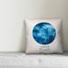 Dakota Fields Dulin Zodiac Sign Astrological Constellation Personalized Throw Pillow Polyester/Polyfill blend | 18 H x 18 W x 1.5 D in | Wayfair