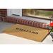 Red Barrel Studio® Goldenray Heavy Duty Coco No Border Single Picture Frame Personalized Outdoor Door Mat Coir in Brown | Wayfair