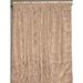 Rosdorf Park Amboy Damask Semi-Sheer Rod Pocket Single Curtain Panel Polyester in White/Black/Brown | 108 H in | Wayfair